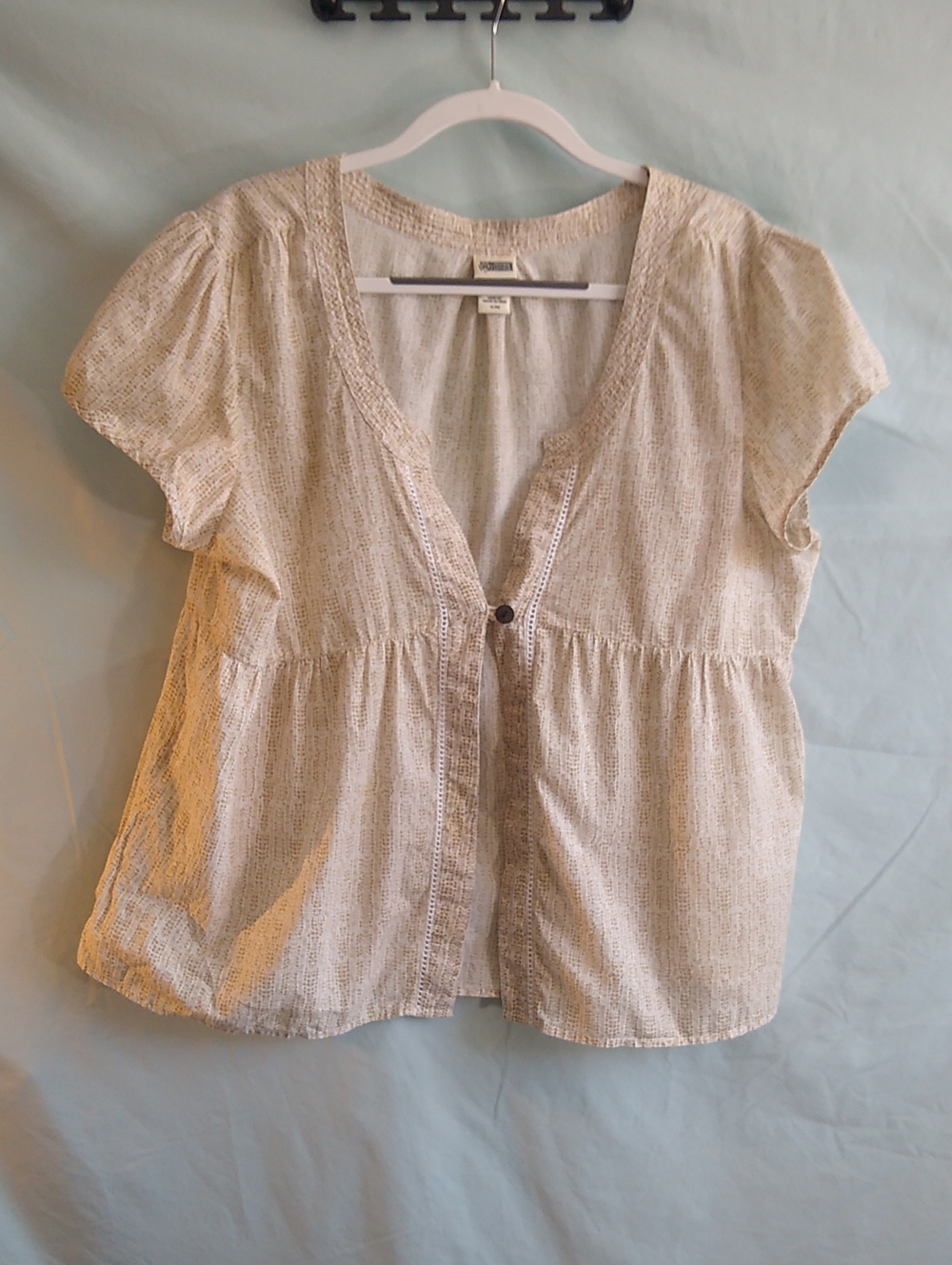 Vintage Route 66 XL 100% cotton baby doll top